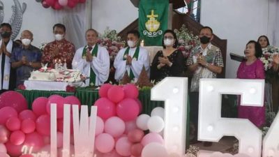 Pemkot Hadiri Ibadah Syukur HUT Ke-154 Jemaat GMIM Imanuel Walian Tomohon