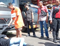 Satreskrim Polres Sangihe Gelar Rekontruksi Kasus Pembunuhan di Kampung Bowone