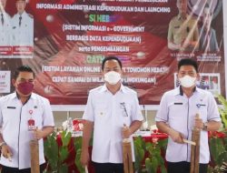 Wali Kota Caroll Senduk Resmikan Aplikasi SI HEBAT