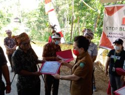 Tamuntuan Hadiri Deklarasi Stop BABS Empat Kampung