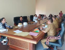 Dalam Sehari, Bapemperda DPRD Bolmong Bahas Dua Ranperda, Komisi II RDP Bersama Dinas Perkim dan DKP