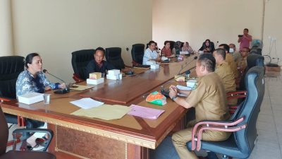 Dalam Sehari, Bapemperda DPRD Bolmong Bahas Dua Ranperda, Komisi II RDP Bersama Dinas Perkim dan DKP