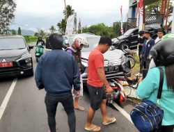 Nyawa Refly Melayang Akibat Tabrakan Maut Mobil Expander dan Motor Honda Repsol di Jalan Unima