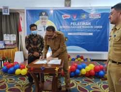 Limi Teken MoU Bersama PT Indomarco Prismatama dan Buka Bimtek Kewirausahaan Mandiri UMKM di Bolmong