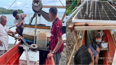 Tim LPPM Unima Berhasil Aplikasikan Teknologi Pendingin dan Penerang Berenergi Solar Cell Tingkatkan Produktivitas Nelayan Tradisional Pulau-pulau Kecil di Talaud