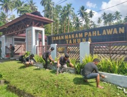 Sambut HUT TNI ke 77 Kodim 1301/Sangihe bersama Forum Bikers Sangihe Karya Bhakti di TMB Santiago