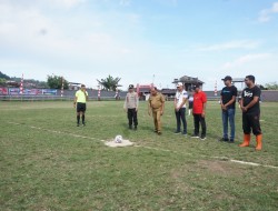 Pertandingan Sepakbola Bupati Cup 2022 di Sitaro Resmi Dibuka