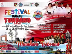 Festival Danau Tondano Bakal Meriahkan HUT Minahasa