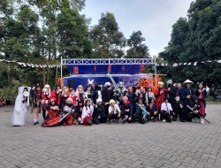 Pekan Budaya Jepang Unima Tuai Apresiasi Pimpinan Fakultas dan Banjir Cosplay