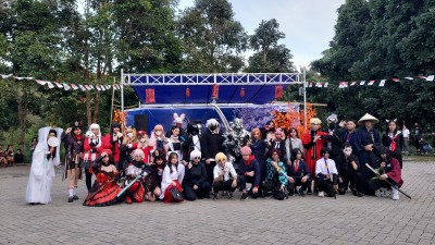 Pekan Budaya Jepang Unima Tuai Apresiasi Pimpinan Fakultas dan Banjir Cosplay