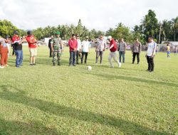 Pj Bupati Bolmong Buka Turnamen Sepak Bola di Porprov Sulut ke-XI