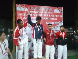 Harumkan Daerah, Cabor Taekwondo Sitaro Sumbang Medali Emas di Porprov Sulut 2022