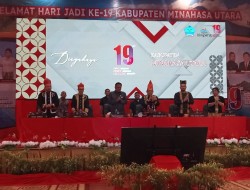 Rapat Paripurna HUT ke-19 Tahun Kabupaten Minut, Dihadiri Gubernur Olly Dondokambey