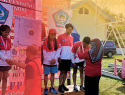 Porprov XI 2022 Cabor Panjat Tebing Kontingen Kota Bitung Sumbang 7 Medali