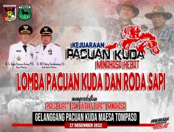 Pemerintah Ajak Masyarakat Sukseskan Lomba Pacuan Kuda dan Roda Sapi