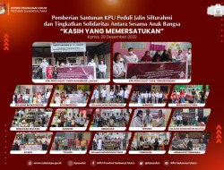 KPU Peduli Jalin Silaturahmi dan Tingkatkan Solidaritas