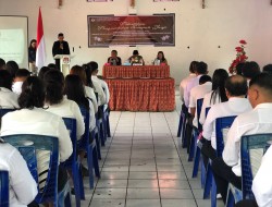 KPU Sitaro Lantik 279 Anggota PPS Untuk Pemilu 2024 Mendatang