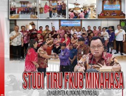 RD Pimpin FKUB Minahasa Studi Tiru di Klungkung