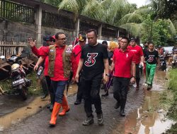 Peduli Korban Banjir, Limi Turun Langsung Salurkan Bantuan di Kota Manado