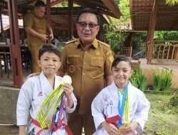 Harumkan Kota Bitung, Atlit dan Pengurus Karate-Do Indonesia Temui Maurits Mantiri