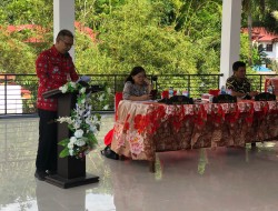 Raule Baca Sambutan Bupati, Pemkab Kepulauan Sitaro Gelar Forum Perangkat Daerah 2023