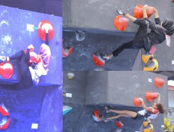 Wakil Sulteng, Laela Alhadad Jawara Boulder Putri Sitaro Climbing Expo 2023