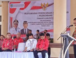 Pemkab Bolmong Gelar Musrenbang Tingkat Kabupaten Penyusunan RKPD Tahun 2024