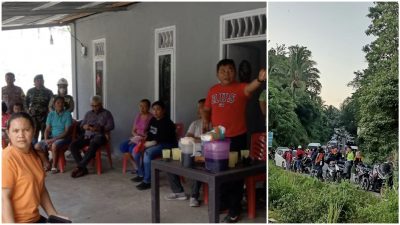 Terganggu Mobilisasi PT MSM/TTN Warga Pinasungkulan Tutup Akses Jalan