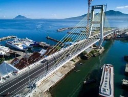 BPJN Sulut Gelontorkan 11,5 Miliar Guna Perbaikan Jembatan Soekarno