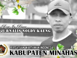 Duka PWI Minahasa Atas Berpulangnya Jurnalis Noldy Kaeng