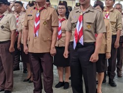 Kak John Gigir Pimpin Kwarran Gerakan Pramuka Tomohon Barat