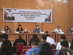 Realisasi Belanja Daerah Kota Tomohon Per 25 April 2023 Capai 46,59 Persen