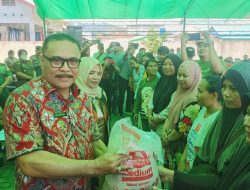 Launching Pendistribusian Bansos CPP, Limi Serahkan Bantuan Beras ke 19.353 Penerima Manfaat
