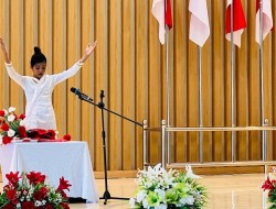 Lomba Pemotongan Kue Adat Tamo di HUT ke 16 Sitaro, Lestarikan Adat dan Budaya Daerah