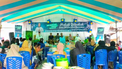Pererat Silaturahmi Novrita Simbala Gelar Halal bi halal Bersama Masyarakat