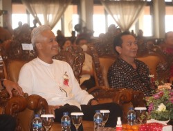 Walikota Caroll Senduk Sambut Kedatangan Ganjar Pranowo dan Rombongan di Kota Tomohon