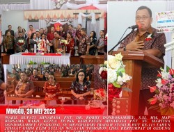 RD Hadiri Ibadah HUT GMIM Elim Suluan ke 113