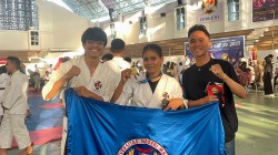 Kontingen Unima Boyong Medali Emas Dalam Kejuaraan Shorinji Kempo se-Indonesia Timur