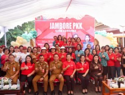 Buka Jambore PKK Kota Tomohon 2023, Walikota Senduk: Memupuk Rasa Kebersamaan Sesama Anggota PKK