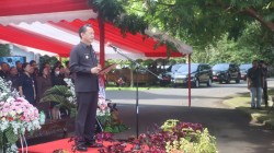Walikota Caroll Senduk Inspektur Upacara Hari Lahir Pancasila 2023 di Kota Tomohon