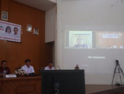 Buka Musyawarah Kota Ke-IV Melalui Zoom Meeting, Senduk: Jadikan PMI Kota Tomohon Lebih Baik Lagi