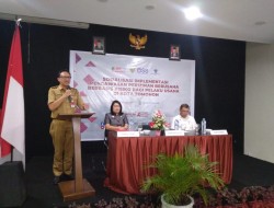 Sekot Edwin Roring Buka Sosialisasi Implementasi Pengawasan Perizinan Berusaha Berbasis Risiko