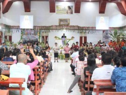 Rayakan HUT ke 111 GMIST Jemaat Calvari Lelipang, Pj Bupati Sangihe Beri Apresiasi