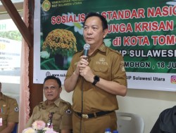 Hadiri Sosialisasi SNI Bunga Krisan Potong, Ini Arahan Walikota Caroll Senduk