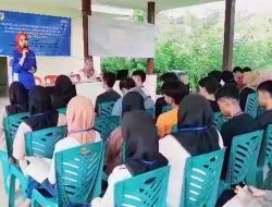 Ketua DPD KNPI Bolmong Berikan Materi Orientasi Kader Mania PB KPMIBU