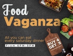 Food Vaganza Yama Resort, Rp.95.000 All You Can Eat
