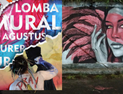 Bertajuk ‘Watim MerdekART’ AJM Team Sukses Mengelar Lomba Mural