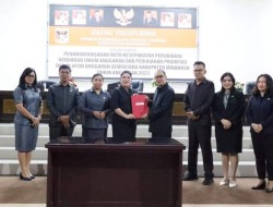 Hadiri Rapat Paripurna KUA PPAS, ini yang Disampaikan Roring