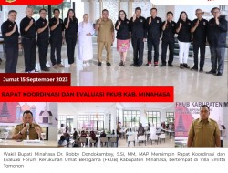 Rakorev FKUB Minahasa, RD: Sejak Awal Selalu Menerapkan Toleransi