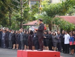 Momen Upacara Peringatan Hari Kesaktian Pancasila Pemkab Minahasa